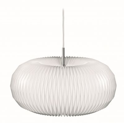 Donut 195S Pendelleuchte Ø47cm Stahl poliert LeKlint